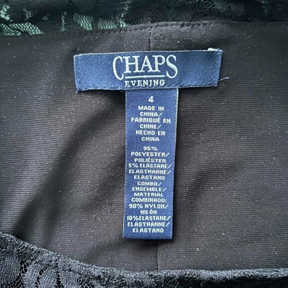 Chaps Evening Dress - Picture 4 of 4